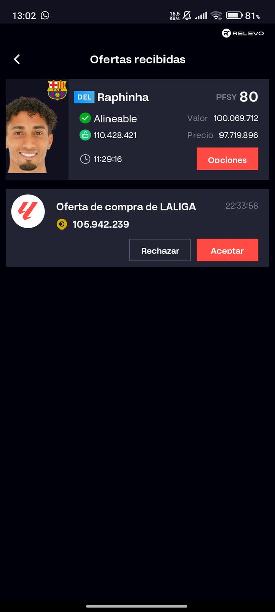 davidsb04_'s tweet photo. @ElBielsaFantasy Lo vendo y ficho a lamine pir valor de mercado? https://t.co/ncwnzNBZr8