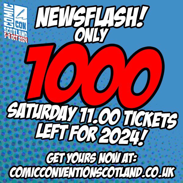 Comic Con Scotland tweet media