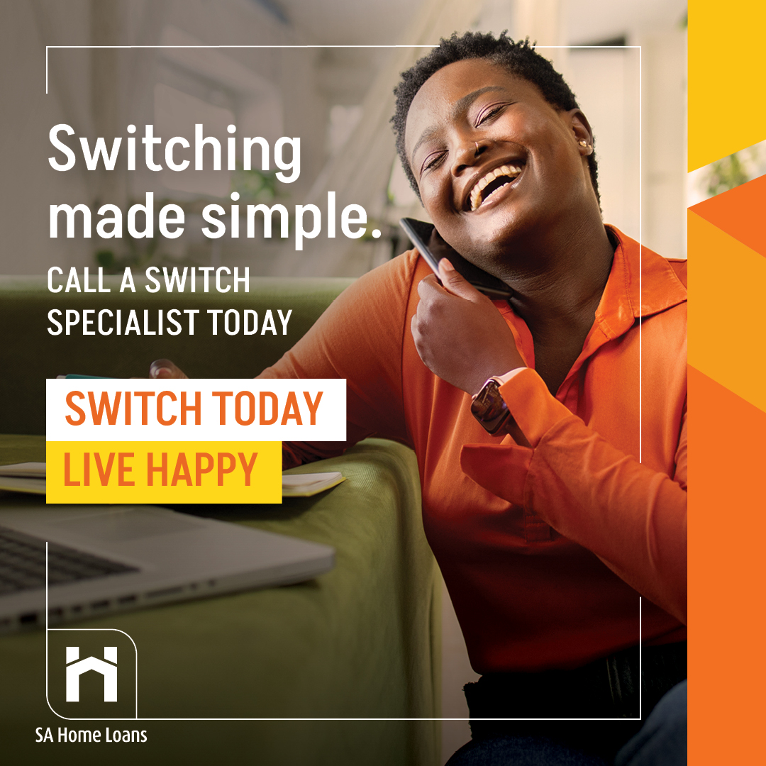 While you focus on growing your business and making those money moves, we'll take care of your home financing needs. SWITCH TODAY and LIVE HAPPY. Drop us your details and we’ll do what we do best - making sure you get more from your bond. &gt;&gt;&gt;sahomeloans.com/contact-us/cal…