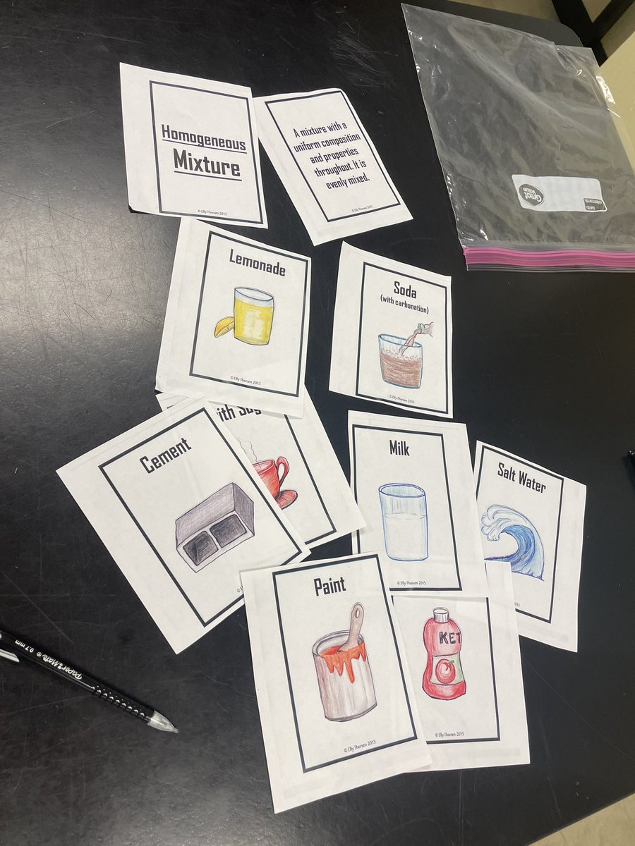 6th grade science showed us what they know by arranging real life examples as either heterogeneous or homogeneous mixtures🩵 #maydeforthismoment