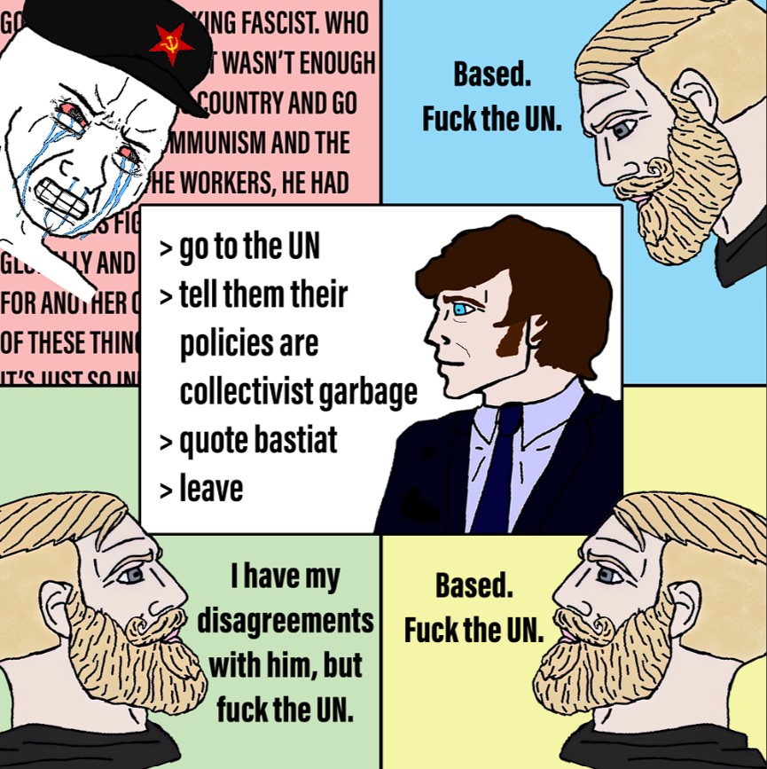 Javier Milei brings people together.