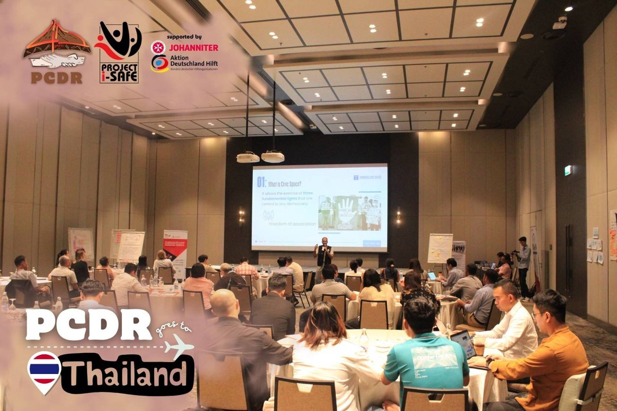pcdrinc's tweet photo. 𝐏𝐂𝐃𝐑 𝐠𝐨𝐞𝐬 𝐭𝐨 𝐓𝐡𝐚𝐢𝐥𝐚𝐧𝐝! 🇹🇭

PCDR was invited by its international partner, JUH, during the Partner's Meeting last September 17-19, 2024, attended by various CSOs from Myanmar, Thailand, Cambodia, and the Philippines.

Full: https://t.co/kToLGMWaox
#CBDM #PCDRat40 https://t.co/W436vOALvh