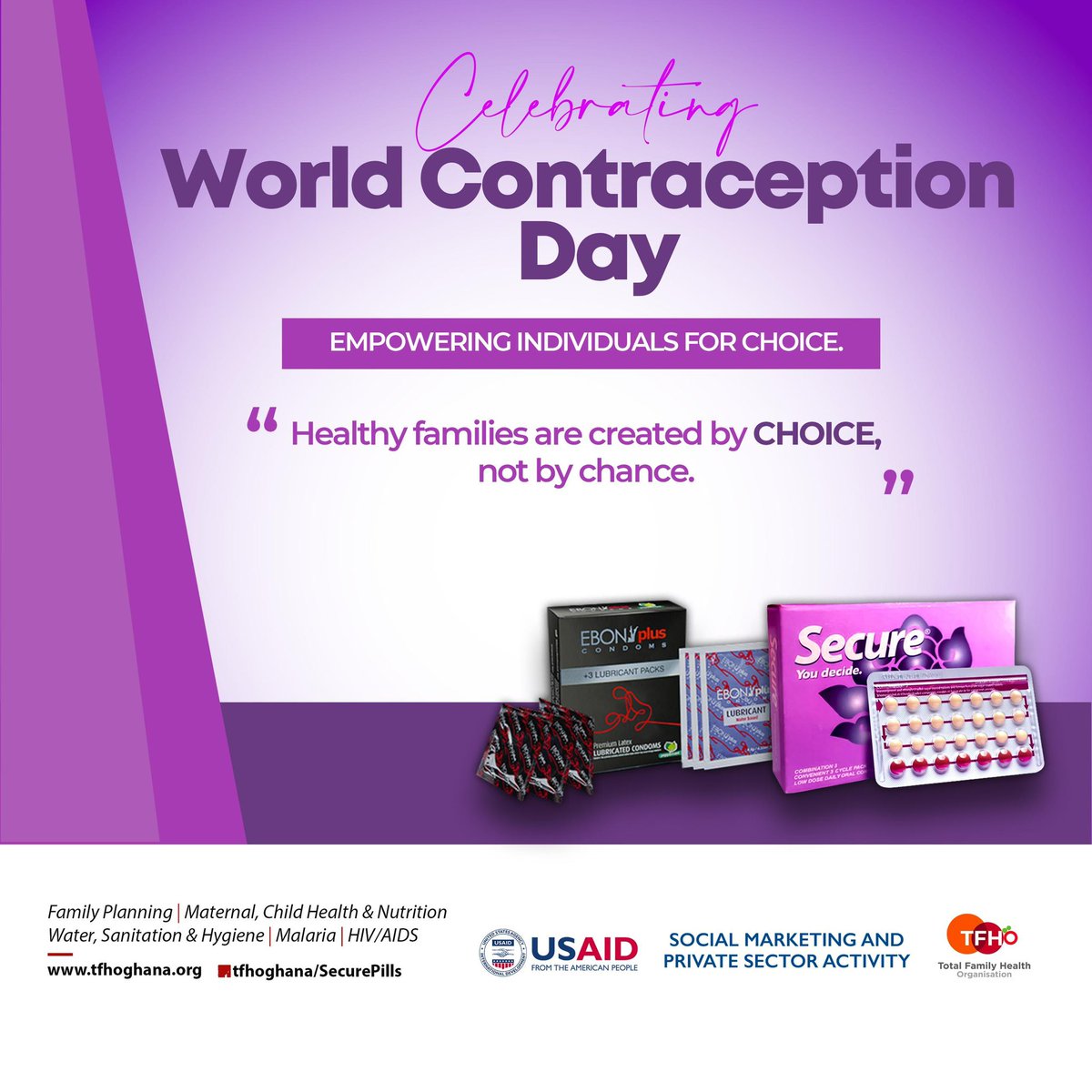 Empower! 
Educate!
Elevate!

Celebrating World Contraceptive Day 2024 #WCD24