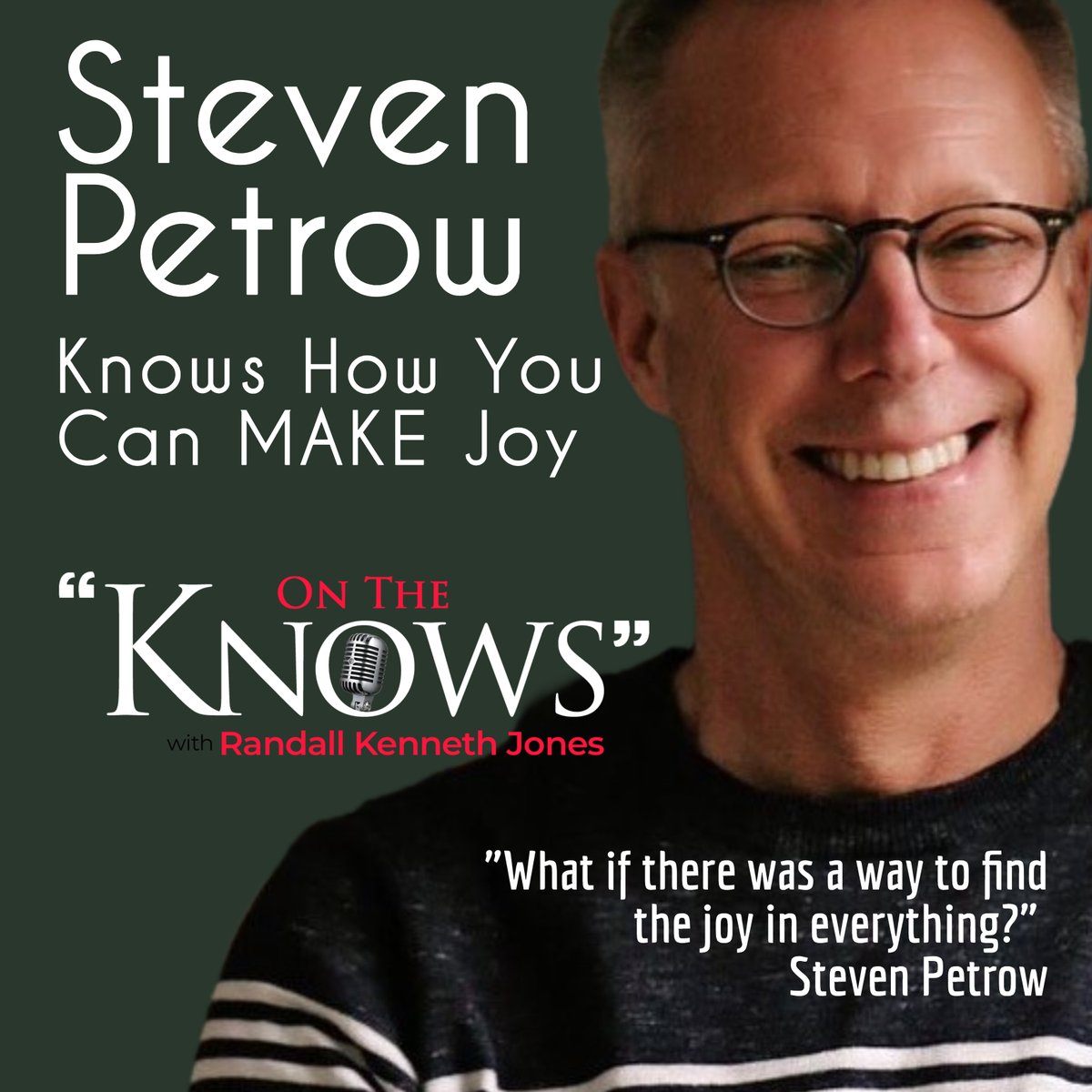 Randall Kenneth Jones of ON THE KNOWS Podcast tweet media