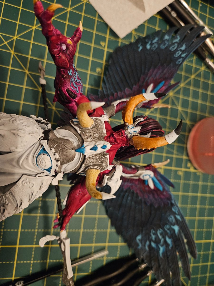 Since the release if space marine 2, I have rekindled my love for the 40k universe. I've started painting models again! And considering that I've only ever painted necrons, I think I've done pretty well! I just need to learn to spot highlight a little better!
#thousandsons #40k