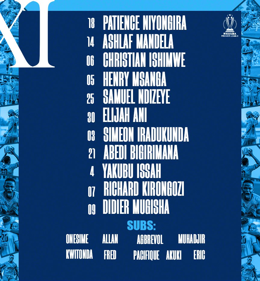 policefcrwanda's tweet photo. How we line up for #POLKIY in #RPL MD2 https://t.co/L2V7InxgX2