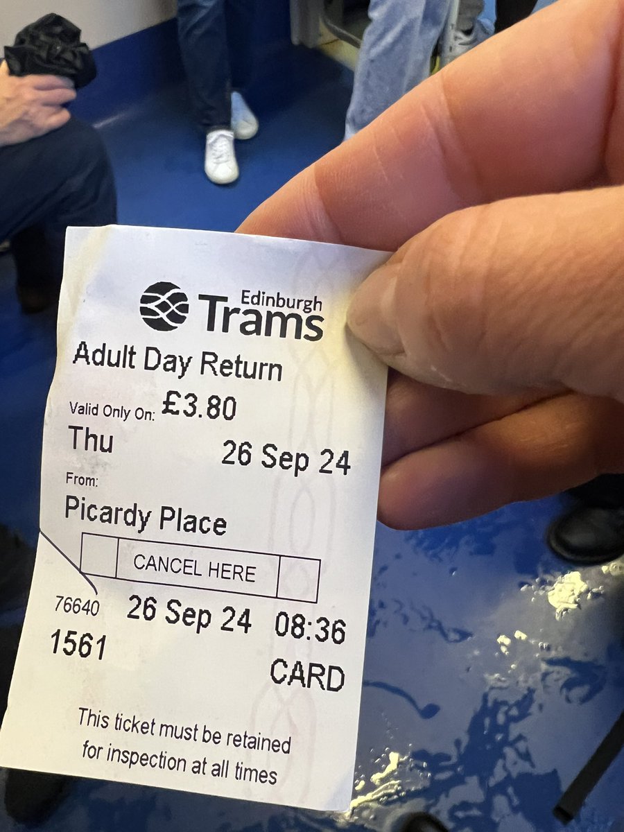 Does any other countries still have a guy with a pen checking your ticket? #cute #oldschool