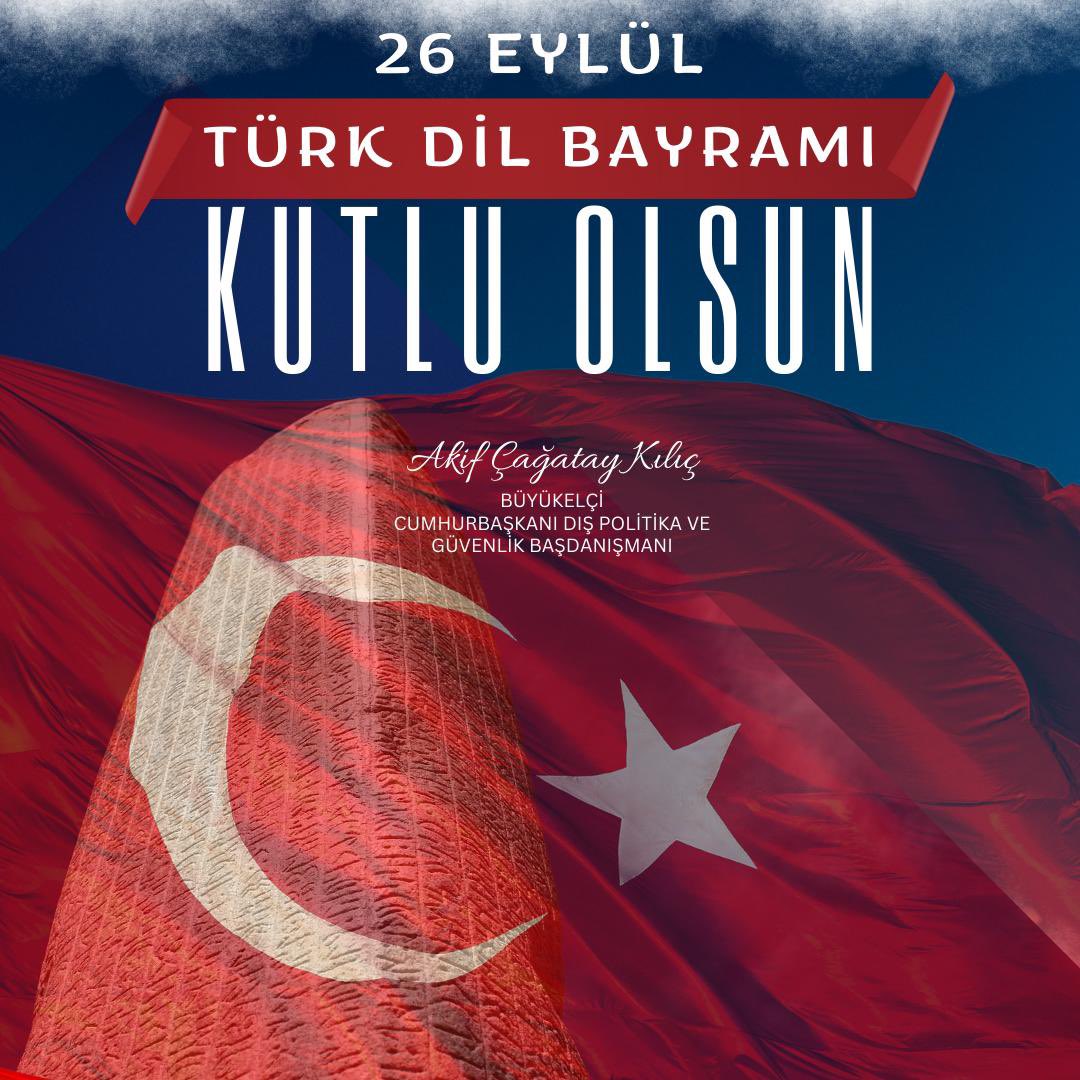 Dünyanın en köklü ve yaygın dillerinden biri olan Türkçemizin, gelecek nesillere doğru aktarılması ve yaşatılması için gerekli tüm hassasiyeti göstermeliyiz.

Türkçemizin yaşatılması, gelecek nesillere tüm özgünlüğü ve derinliğiyle aktarılması için emek veren herkesin ‘Türk Dil
