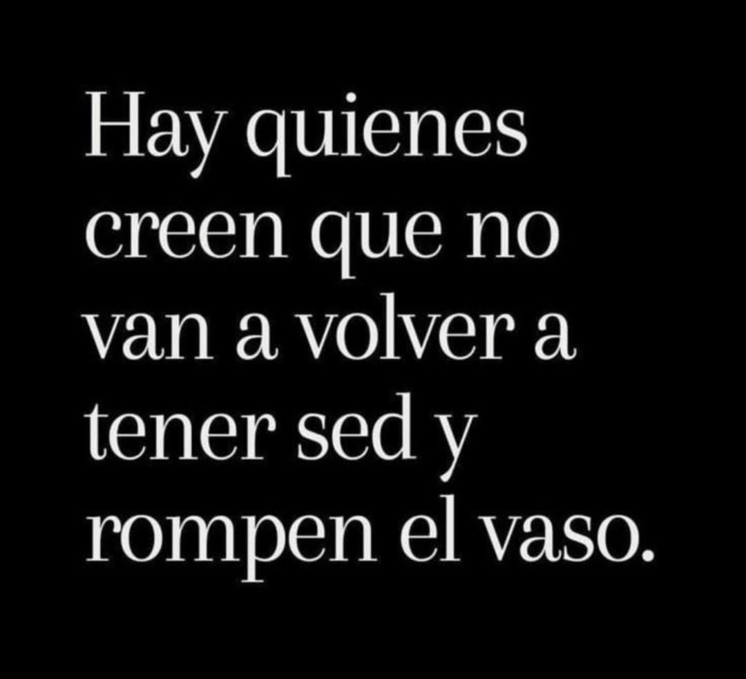 Recuerda, la vida da muchas vueltas. 💎❤️