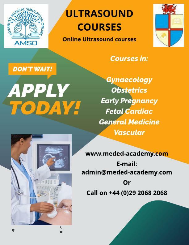 Oak Tree Clinic (@oaktreeclinic21) on Twitter photo Are you a healthcare professional who would benefit from additional training in ultrasound? Head to meded-academy.com for further details and apply today. You can also contact us at admin@meded-academy.com or Telephone +44 (0)29 2068 2068. Are you a healthcare professional who would benefit from additional training in ultrasound? Head to meded-academy.com for further details and apply today. You can also contact us at admin@meded-academy.com or Telephone +44 (0)29 2068 2068.