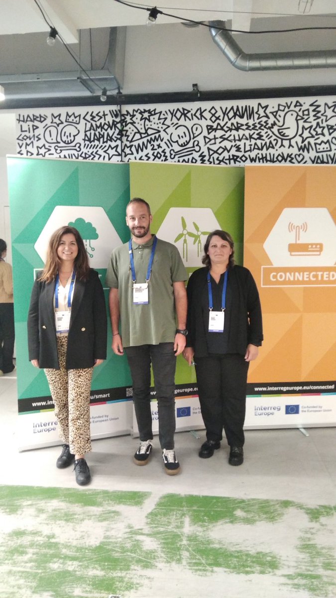 anatoliki95's tweet image. 🇬🇷 ANATOLIKI SA is in 🇫🇷Lille with two Interreg Europe projects: #DESICE and #FISSH! 📚 Participating in Project Training Days 2024 at the beautiful headquarters of INTERREG Europe. 🌍🤝

#ProjectTrainingDays #InterregEurope