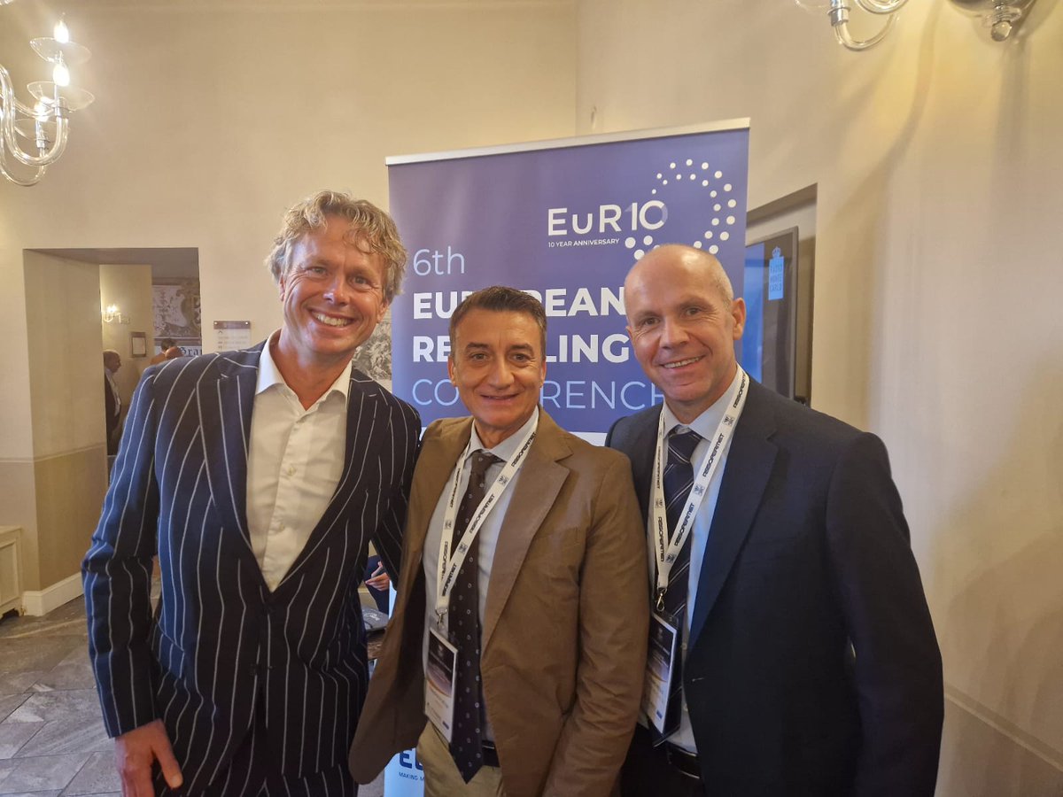 Unirima1's tweet photo. ♻Unirima partecipa oggi alla sesta edizione dell’ERC, la Conferenza Europea sul riciclaggio, organizzata da @EuRIC_Recycling  in collaborazione con @assofermet .

👉Per maggiori dettagli: https://t.co/dYjnbfVhO5

#unirima #europa #erc #riciclo #recycling https://t.co/U7VYCL6Nnw