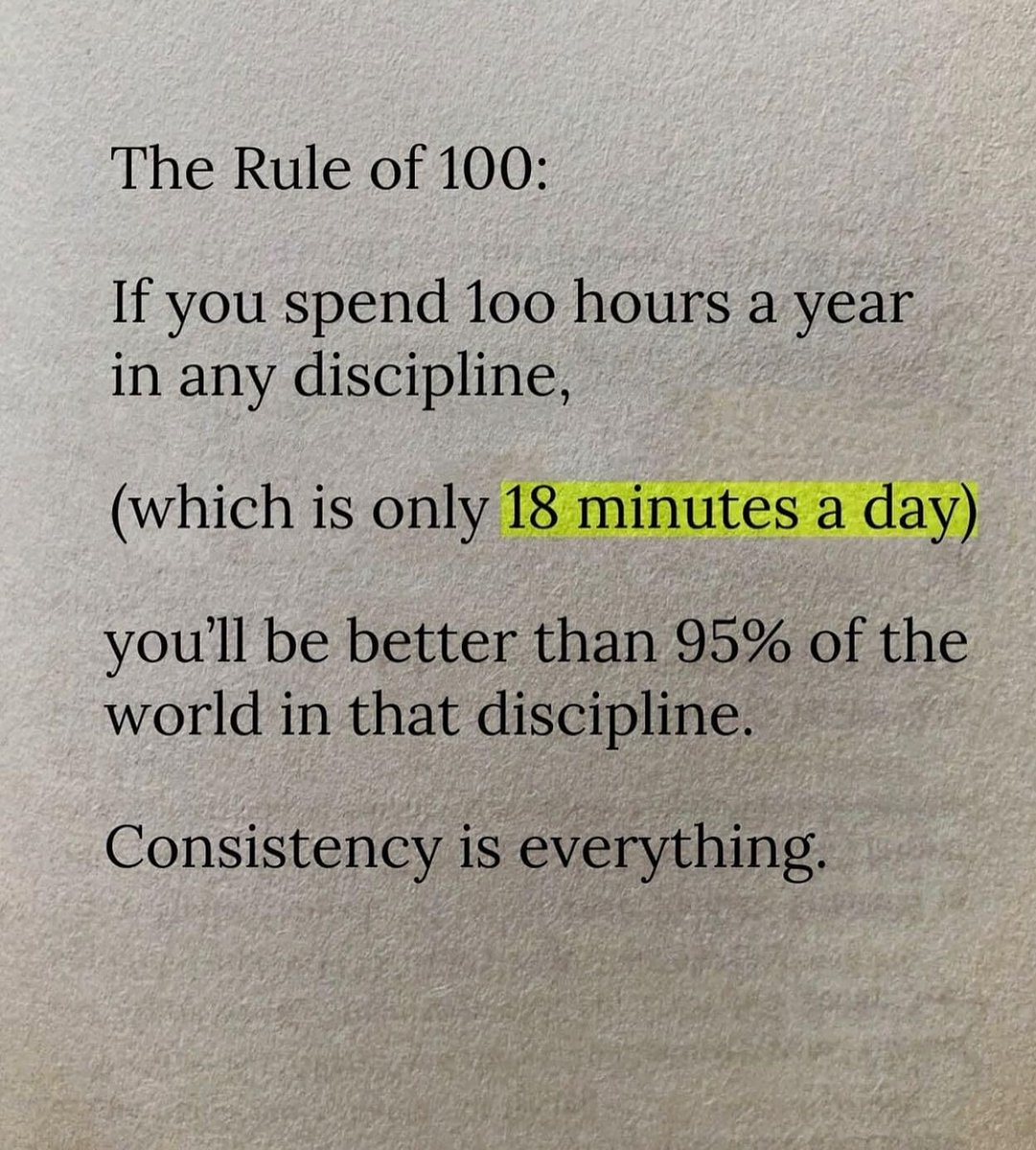 weareresio's tweet photo. 𝟭𝟴 𝗺𝗶𝗻𝘂𝘁𝗲𝘀 𝗮 𝗱𝗮𝘆 = 𝗰𝗮𝗿𝗲𝗲𝗿 𝗴𝗮𝗺𝗲 𝗰𝗵𝗮𝗻𝗴𝗲𝗿 🚀

Even just 5 minutes a day can make a huge difference.

Try:

➡️ Networking 🗣️

➡️ Learning a new skill 📚

➡️ Building your personal brand 💻

#careergrowth #ruleof100 #consistency #careerhabits #careers https://t.co/vOJMLQzVJK