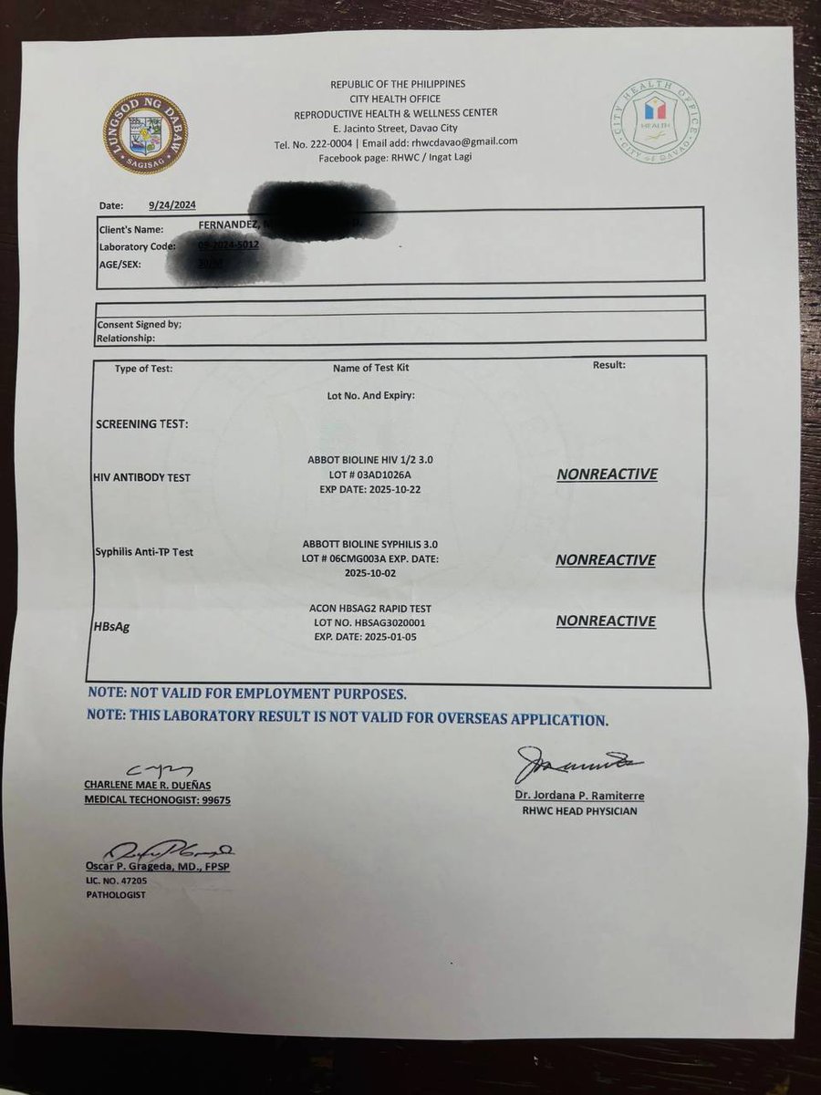 Zed_Explosion's tweet photo. Know your hiv status.
Pm sa mga interesado https://t.co/AP00j0ID3n