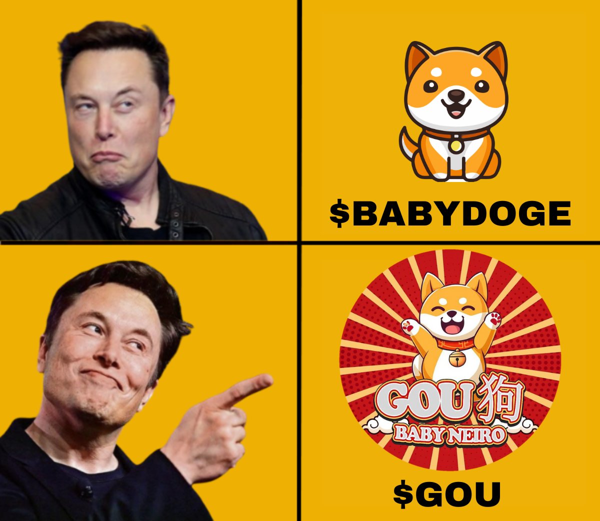 Crypto_Poff's tweet image. $GOU the baby $NEIRO low cap for the next #Bullrun don't miss ✍️
@GouOnETH 💎💯