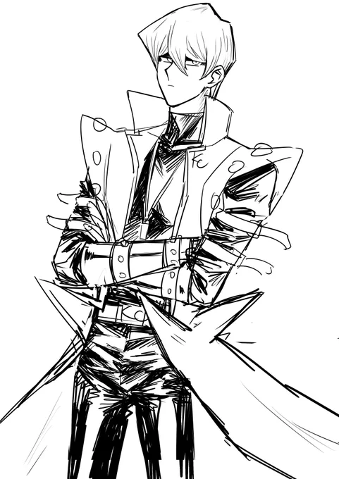 久々海馬瀬人落書き 