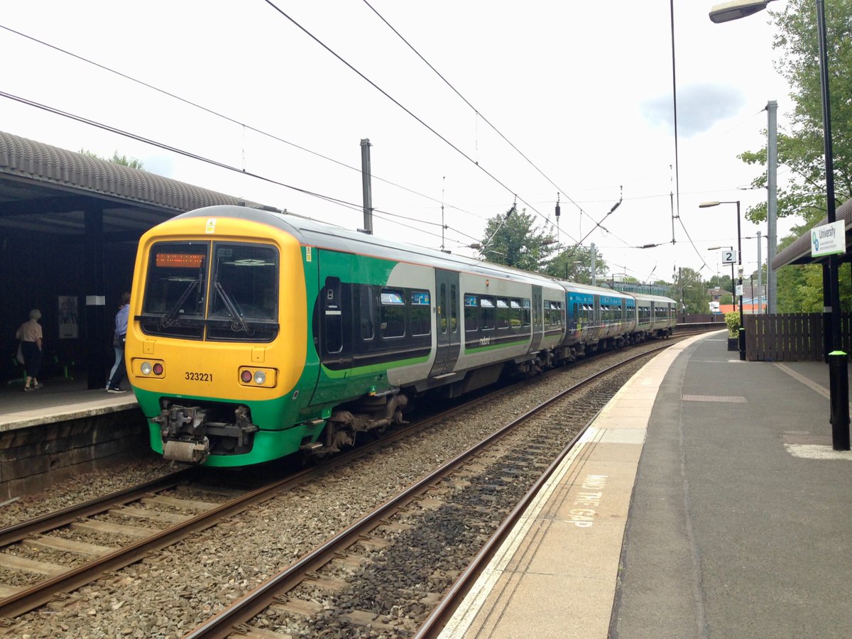 Trident4386's tweet image. With today due to be the penultimate operations of Class 323s in the West Midlands, it seems fitting to look back on the trains that made my childhood.

Won’t be the same without them 🫡
#Centro323Farewell #Class323