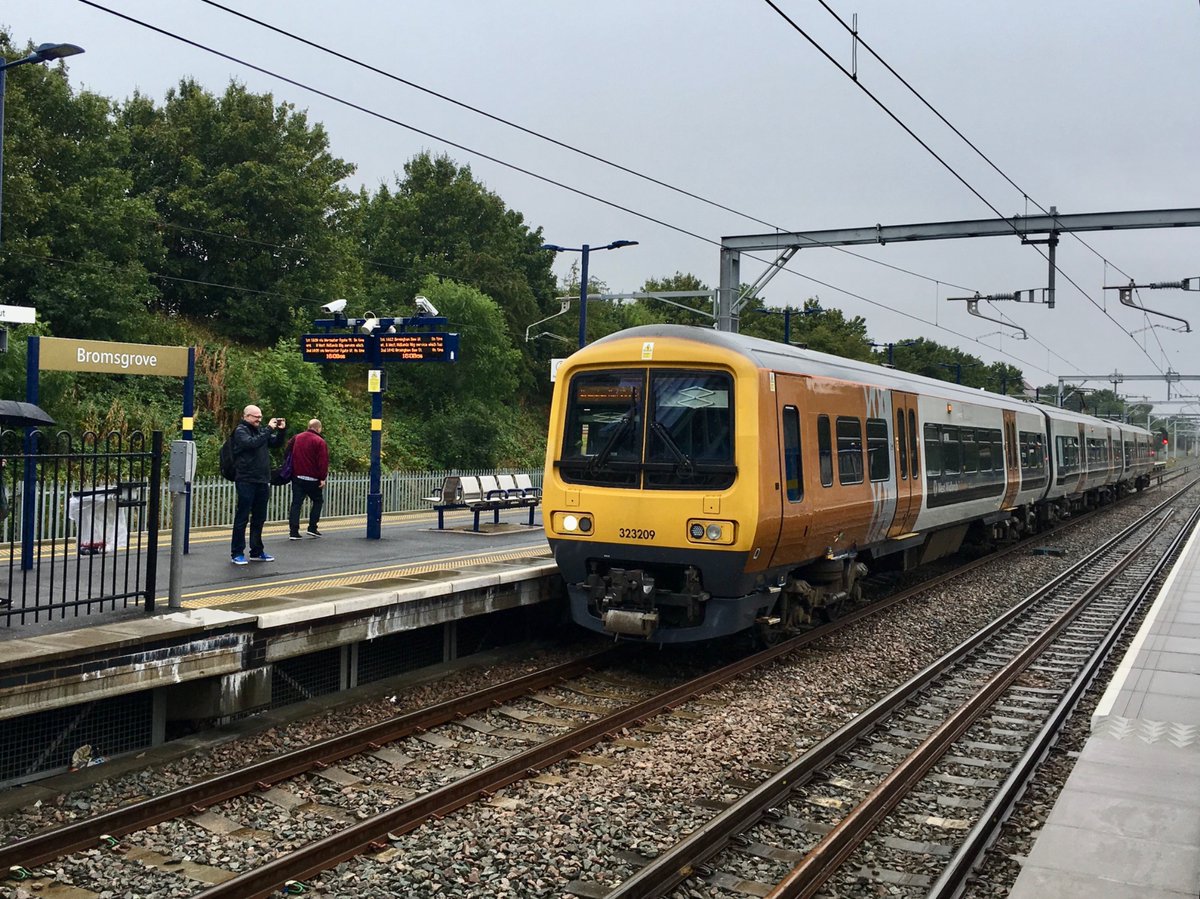 Trident4386's tweet image. With today due to be the penultimate operations of Class 323s in the West Midlands, it seems fitting to look back on the trains that made my childhood.

Won’t be the same without them 🫡
#Centro323Farewell #Class323