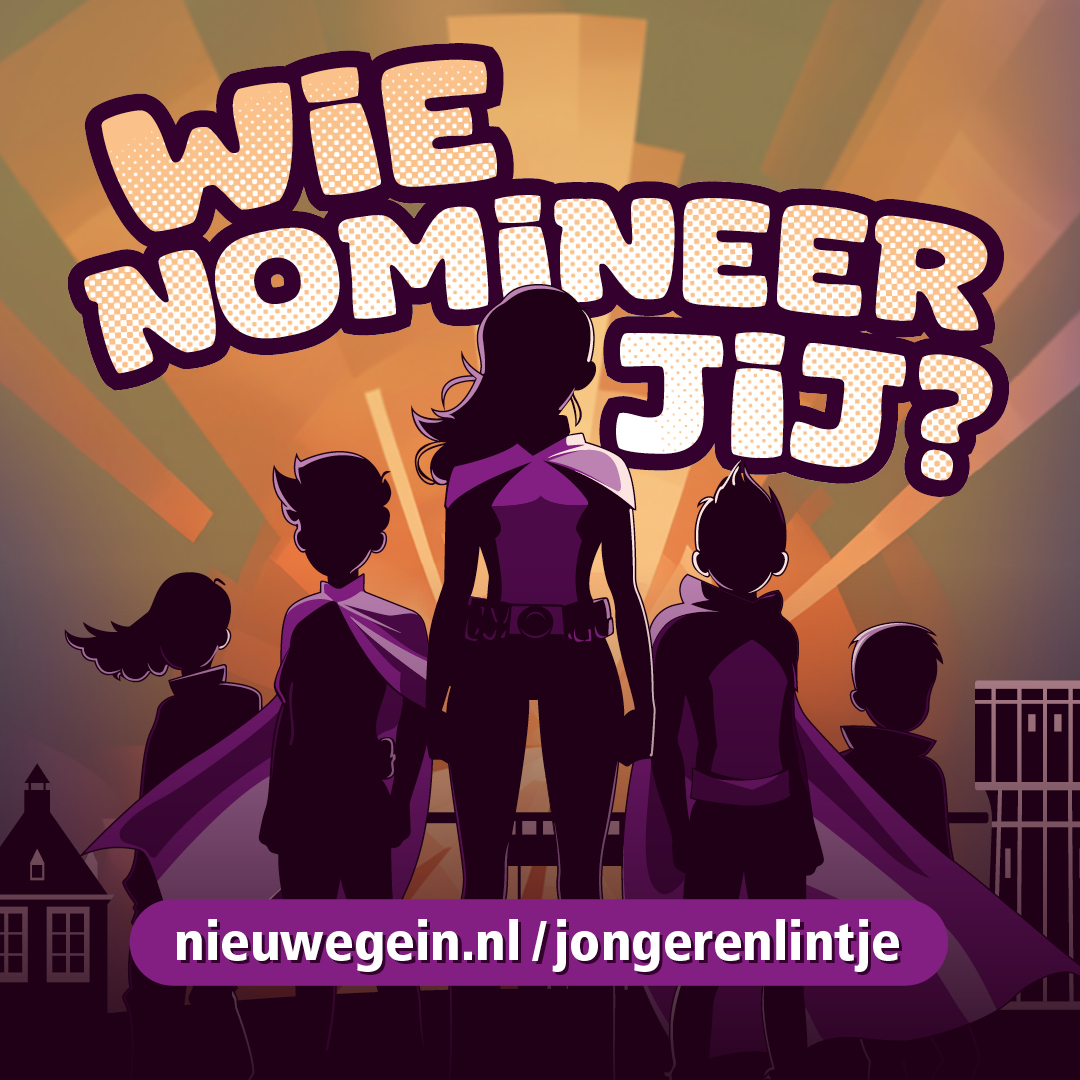 Nieuwegein zit vol met jonge helden. Ken jij een jongere die zich vaak vrijwillig inzet voor anderen en écht een lintje verdient? 🏅 Nomineer hem of haar dan voor het Jongerenlintje! Kijk op bit.ly/3XV54Ki voor meer info en nomineer uiterlijk 25 oktober jouw held.