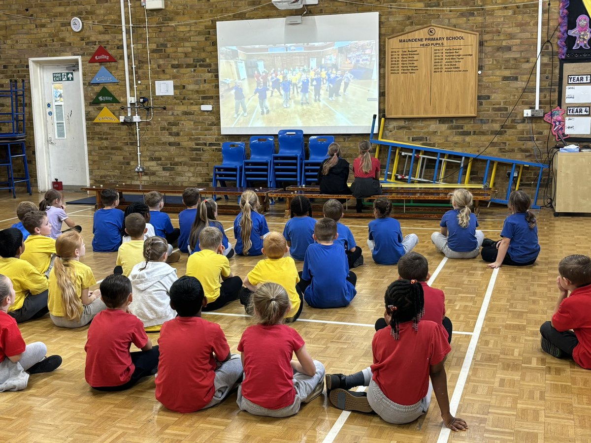 Year 2 have been watching their performance in dance and giving themselves some feedback 💃🕺