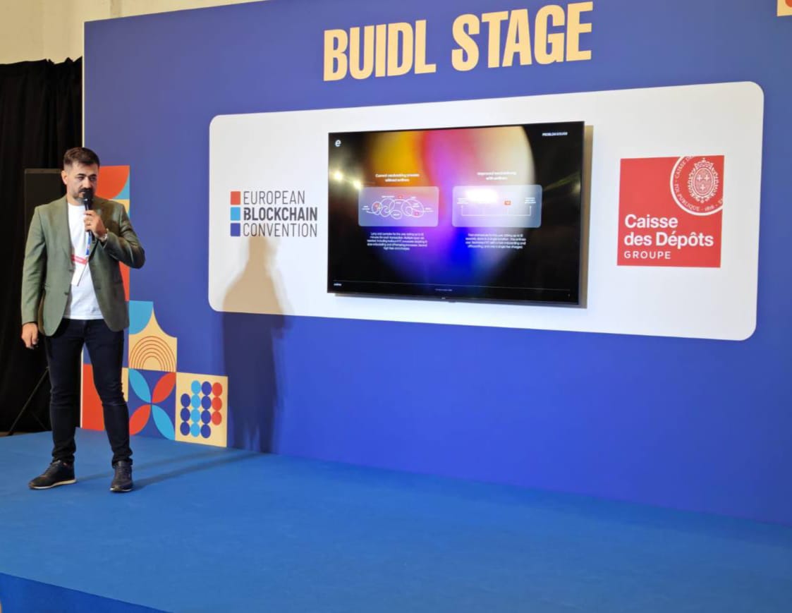 enfineoapp's tweet image. 🌐🚀 We're proud to have participated in the European Blockchain Convention 2024! 🔥 Enfineo caught the attention of many attendees, sparked exciting conversations about the future of blockchain, and we were honored to be nominated as one of the Top 50 projects in this…