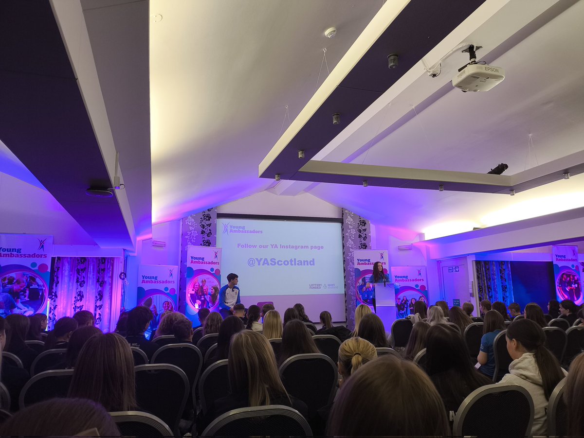 Great at Young Ambassadors Conference. Lots of great ideas to take back! <a href="/SHS_PhysEd/">SHS PE</a>