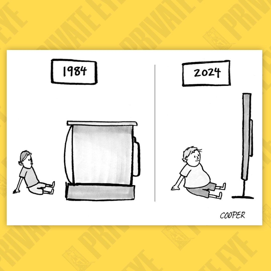 1984 v 2024

From the new Private Eye, out now.