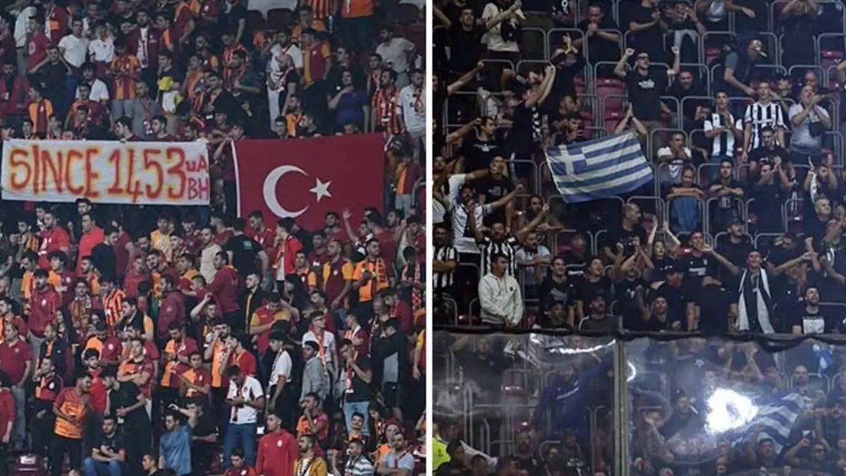 zab1453's tweet photo. Yunan İpnelerini yenen ezeli rakibimize bende Tebrikler Galatasaray diyorum. https://t.co/xEpcblikdD