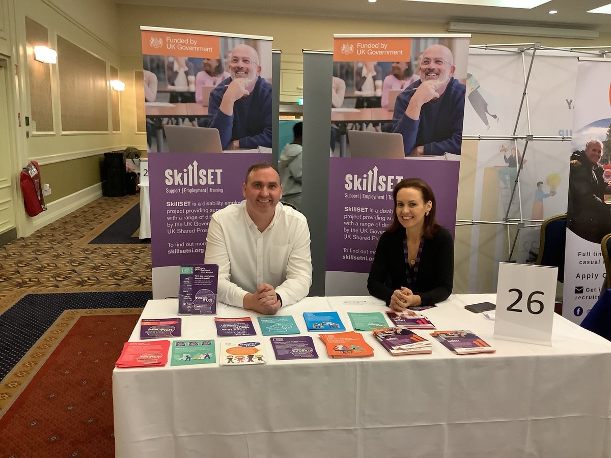 The SkillSET team are at the Armagh, Banbridge and Craigavon Job fair today, and there's still time to pop down and say hello, and find out how we can support you into employment!

<a href="/abcb_council/">ABC Council</a>
<a href="/ArmaghCityHotel/">Armagh City Hotel</a>
<a href="/CommunitiesNI/">Communities NI</a>
#CBPES #ABCCCouncil #SkillsThatWork