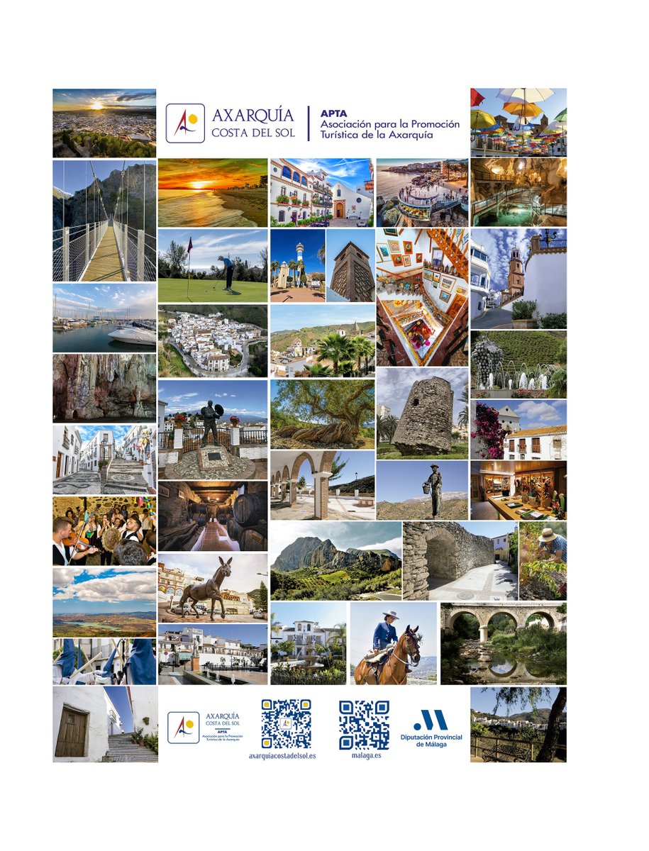 axarquiaAPTA's tweet photo. ¡Feliz día del turista!😊🏠
Estamos encantados de celebrar con ustedes este especial día en el que se reconoce la importancia del turismo y su impacto en la economía local.

Como APTA, queremos agradecer a todos los turistas por elegir la Axarquía como destino para sus viajes. https://t.co/A0jdpleF18