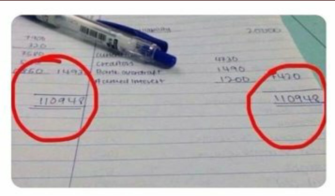 Alougoat's tweet photo. L'une des meilleures sensations quand tu fais la comptabilité https://t.co/FgNeTh9SDw