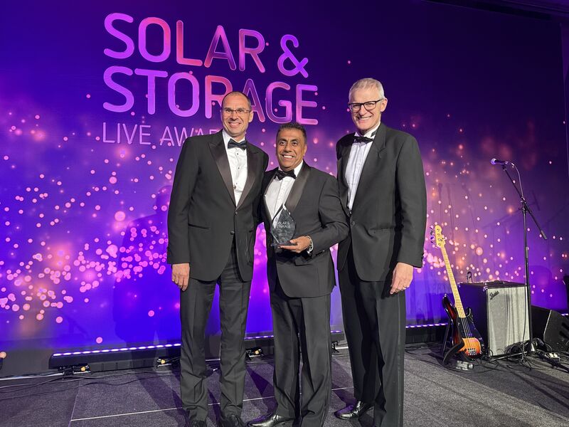 Celebrating a big win this week for the Lightsource bp O&amp;M team, who won the Operations and Maintenance Award at Solar &amp; Storage Live 2024.

Find out more about the win here: lightsourcebp.com/uk/news/operat… 
#WeAreLightsourcebp #SolarStorageLive #Solar #SolarEnergy #RenewableEnergy