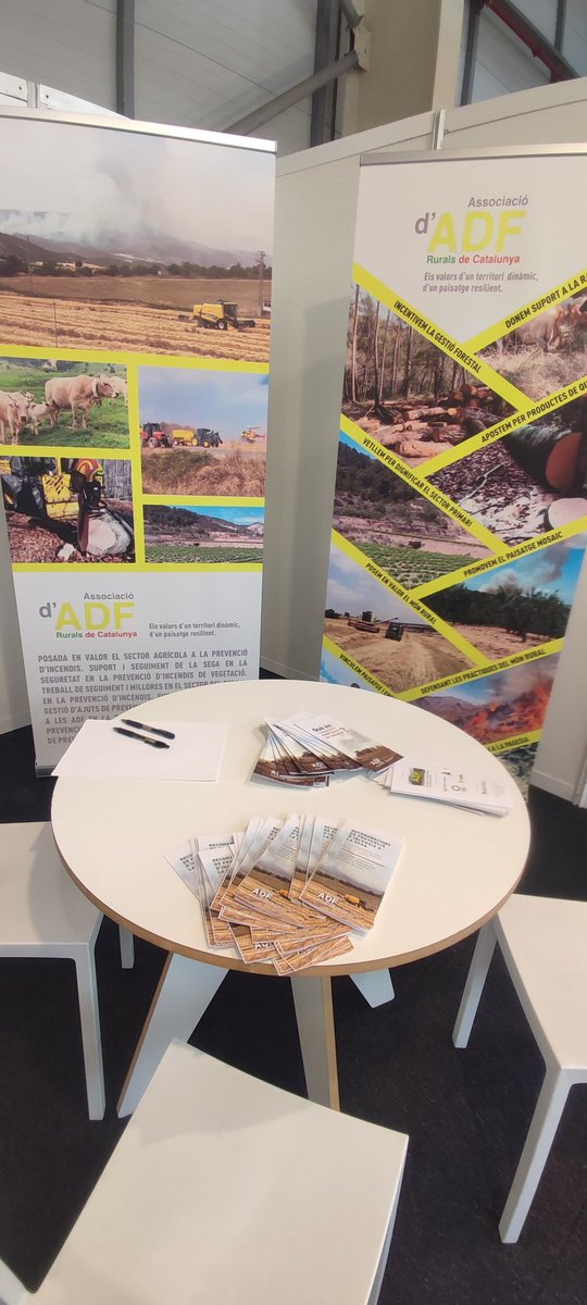 Des d'avui dia 26 fins diumenge 29, estem a la <a href="/FiradeLleida1/">Fira de Lleida</a> fent difussió de què són les #ADF #ADFcat