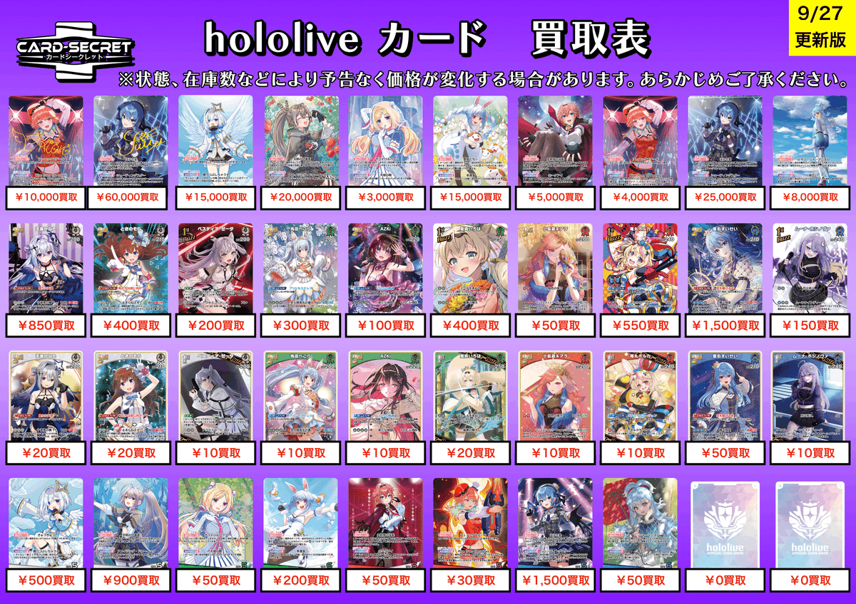 ホロライブカードゲーム promiseデッキパーツ うすく 売買された ホロライブカードゲーム promiseデッキパーツ うすく 売買された