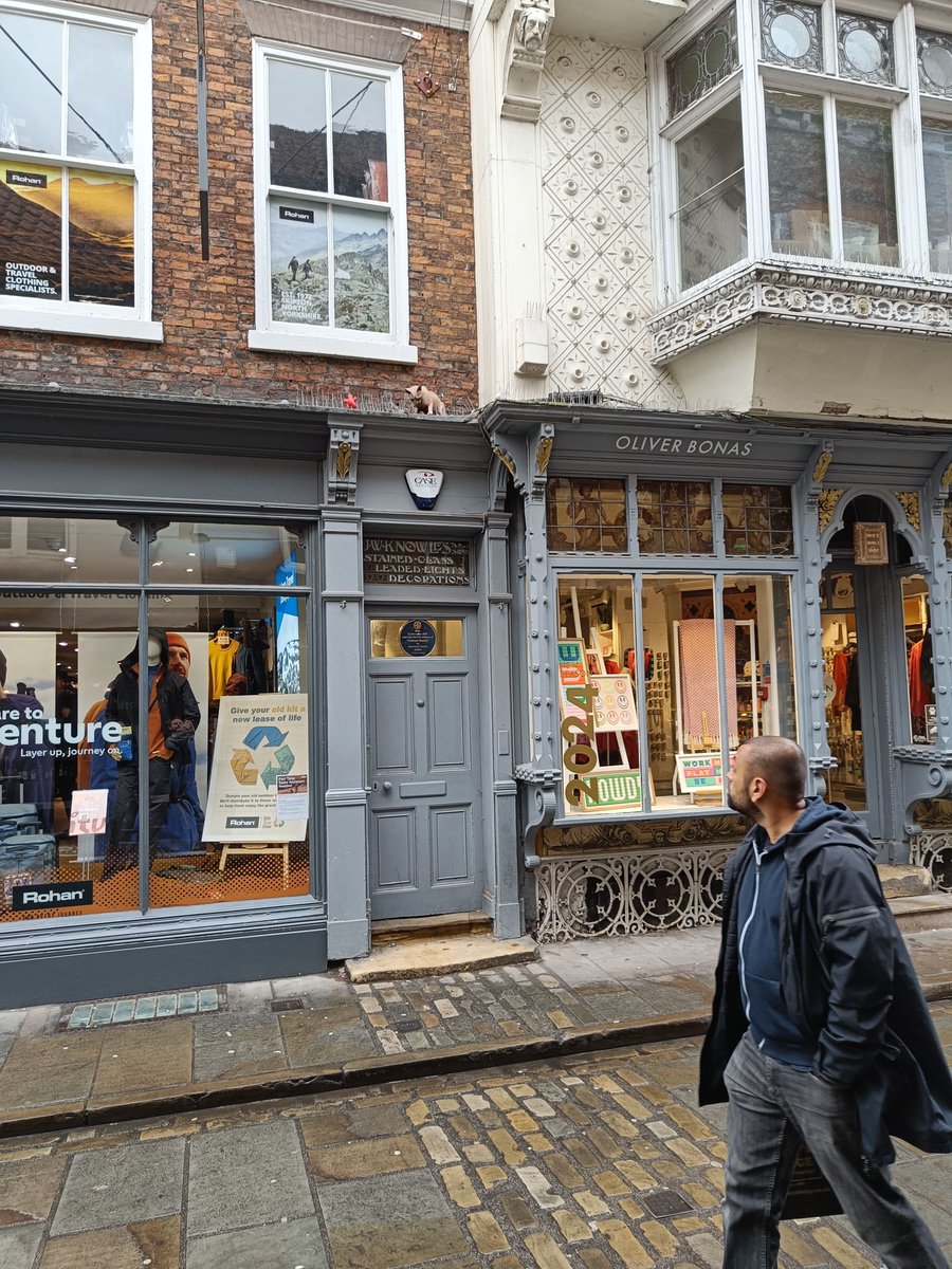 York Civic Trust (@yorkcivictrust) on Twitter photo Exciting news! A new York Civic Trust stained-glass #blueplaque honoring Laurence Sterne is now at <a href="/OliverBonas/">Oliver Bonas</a>, 35 Stonegate. This spot marks where his novel 'Tristram Shandy' was first published in 1759. The plaque replaces the one damaged in 2022. @blueplaquebot #YorkHistory Exciting news! A new York Civic Trust stained-glass #blueplaque honoring Laurence Sterne is now at <a href="/OliverBonas/">Oliver Bonas</a>, 35 Stonegate. This spot marks where his novel 'Tristram Shandy' was first published in 1759. The plaque replaces the one damaged in 2022. @blueplaquebot #YorkHistory