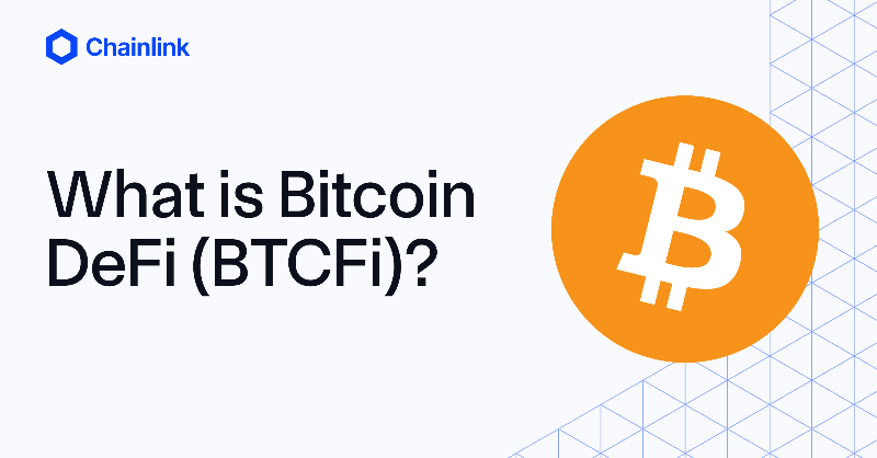 chainlink's tweet photo. With #Bitcoin being a trillion-dollar asset, there is a large opportunity to unlock idle liquidity through Bitcoin DeFi (BTCFi).

Understand what BTCFi is and how Chainlink users like @dlcBTC &amp; @SolvProtocol are enabling a new DeFi ecosystem on Bitcoin ↓