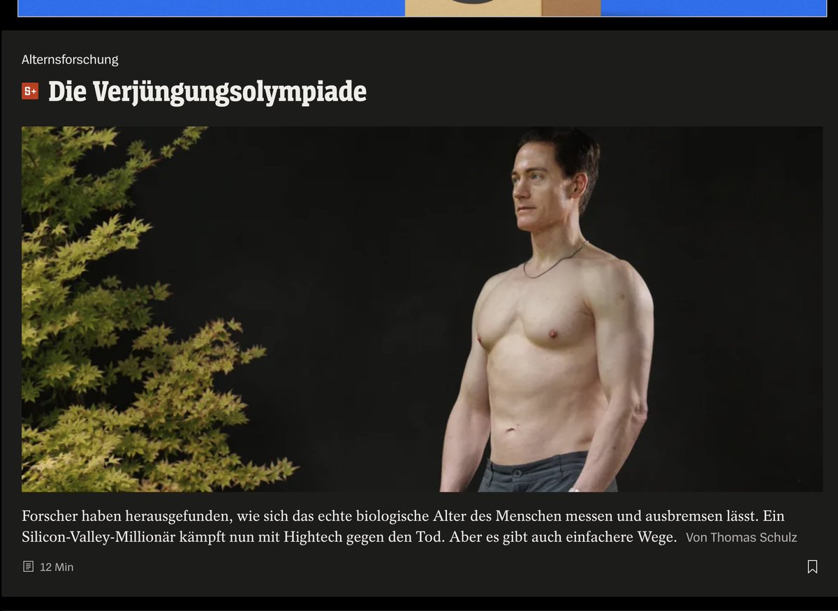 JoLinowski's tweet photo. @bryan_johnson you're highlighted on the main page of the biggest German online news page, in case you're wondering about increased traffic from Europe
https://t.co/cjLYI7lPnY https://t.co/rAl9SmbioW
