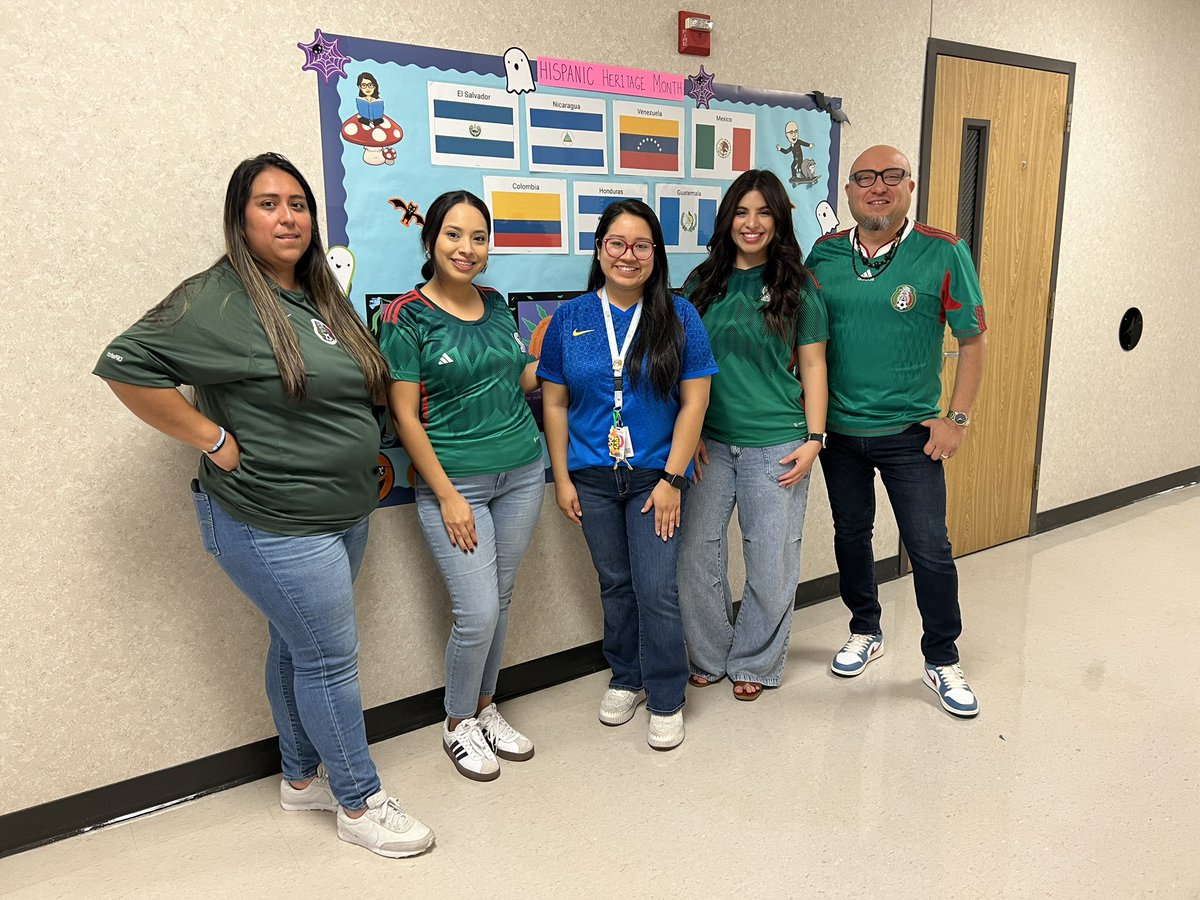 Celebrating Hispanic Heritage Month! <a href="/Fantastic4th_/">FantasticFourth</a> <a href="/BusseyES_AISD/">Bussey Elementary</a>