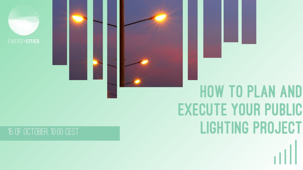If your city planning to refurbish its public lighting through Energy Performance Contracting (EPC), this webinar can help reduce the time needed for project preparation!

energy-citi.es/4eybftP

#SmartEPC <a href="/Fedarene/">FEDARENE</a>