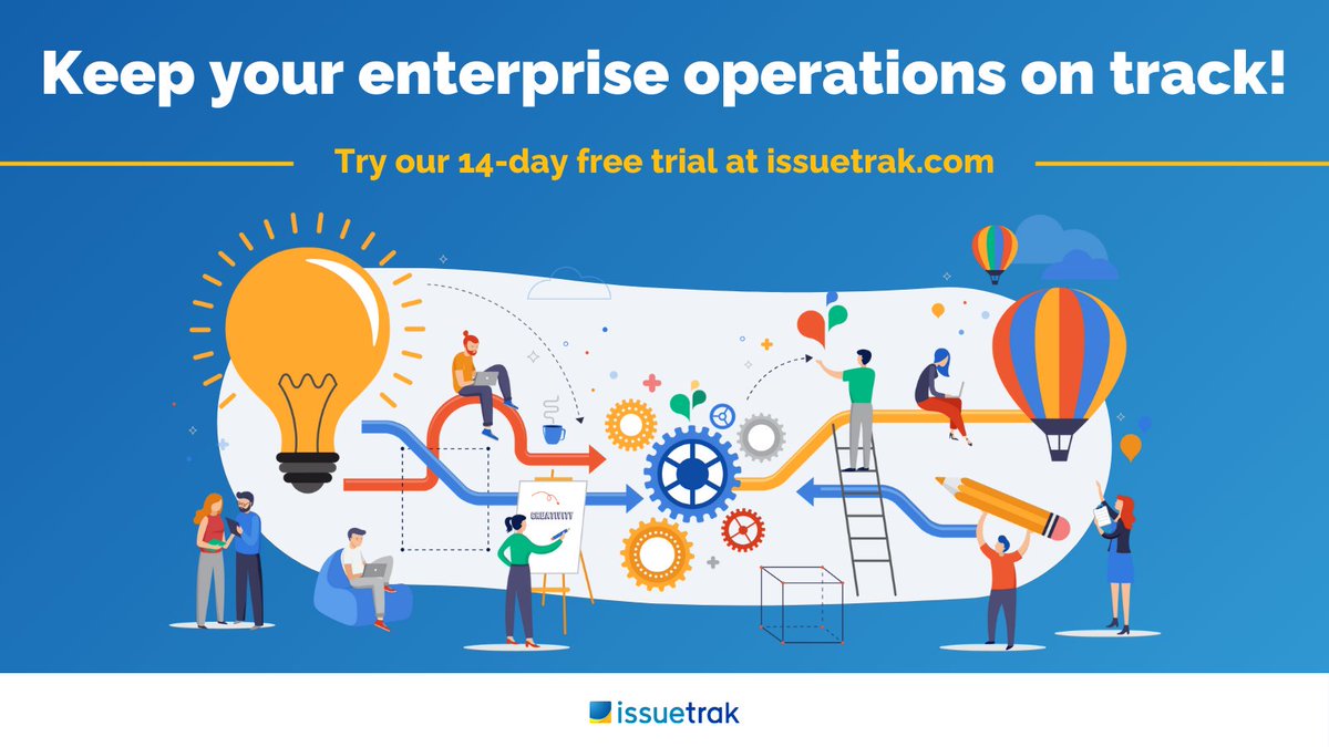 Issuetrak's tweet image. Manage your #enterpriseoperations with ease using Issuetrak! Our software helps tackle complex #issuetracking and #taskmanagement, so nothing slips through the cracks. 

Discover how Issuetrak can streamline your processes: hubs.ly/Q02NQ88f0
