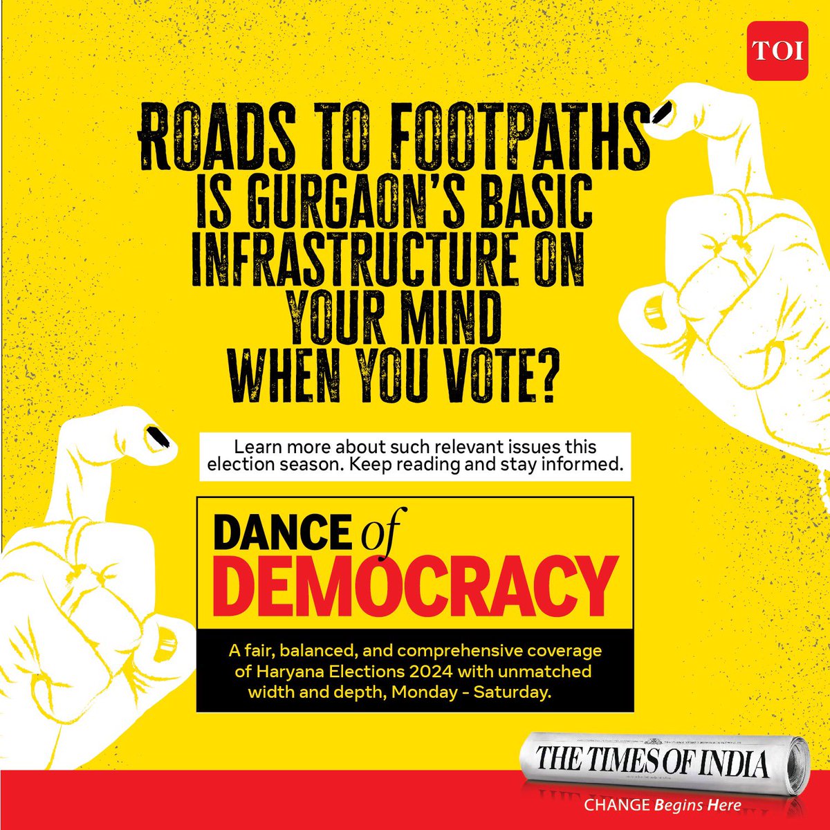 TOI Gurgaon tweet media
