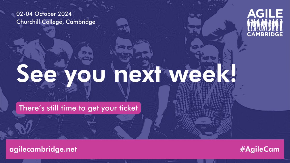 Agile Cambridge tweet media