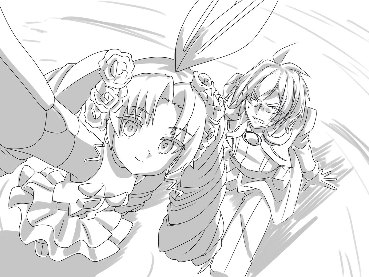 シティバトルのカイトとキリコ落書き 