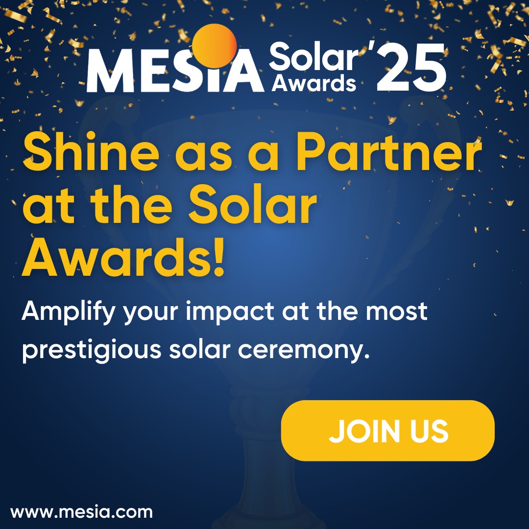 MiddleEastSolar's tweet image. 🌟 Shine at the MESIA Solar Awards 2025! 🌟

Celebrate innovation &amp;amp; excellence in the MENA solar market.

Partner with us: Contact Hinde at Hinde@mesia.com

#SolarAwards #CleanEnergy #MENA #Sustainability