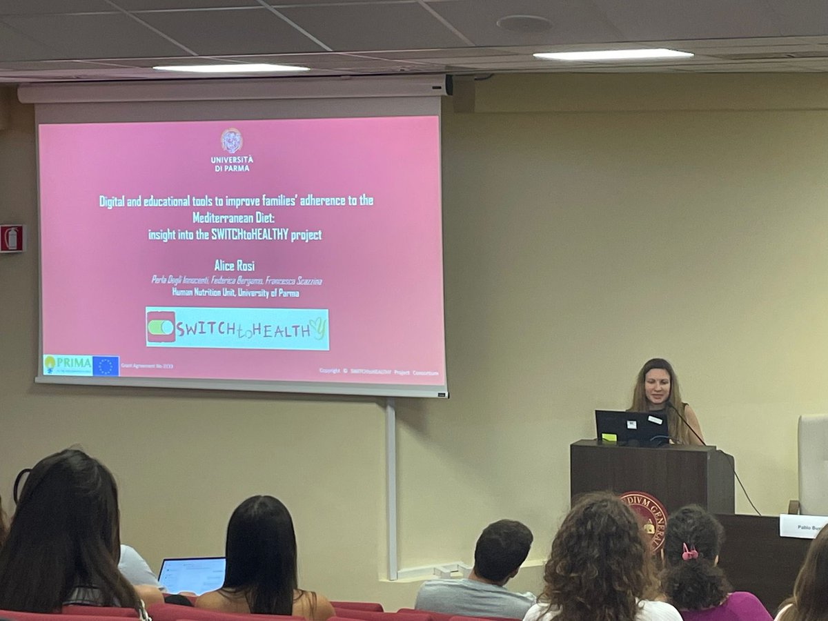 Human Nutrition Unit - University of Parma (@hnunipr) on Twitter photo Today, some of our researchers traveled to Catania to present the key findings from the <a href="/SWITCHtoHEALTH1/">SWITCHtoHEALTHY_EU</a> and <a href="/promedlife_eu/">Promedlife</a> projects at a seminar dedicated to providing an overview of the Partnership for Research and Innovation in the Mediterranean Area (PRIMA), funded by the EU. Today, some of our researchers traveled to Catania to present the key findings from the <a href="/SWITCHtoHEALTH1/">SWITCHtoHEALTHY_EU</a> and <a href="/promedlife_eu/">Promedlife</a> projects at a seminar dedicated to providing an overview of the Partnership for Research and Innovation in the Mediterranean Area (PRIMA), funded by the EU.