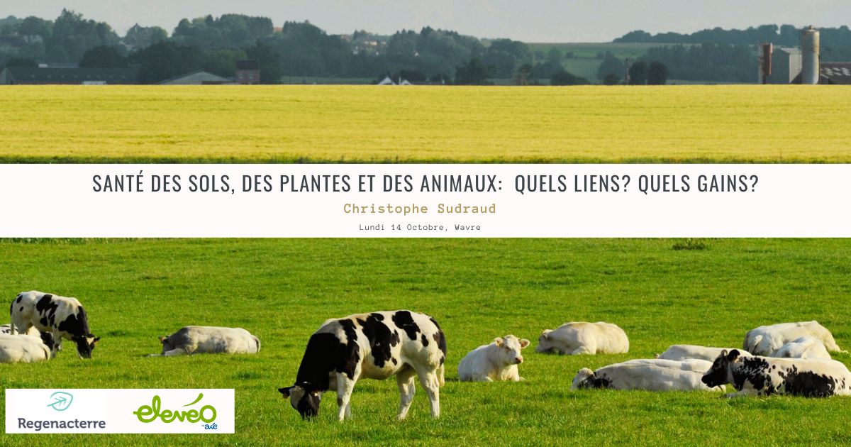RDV lundi 14 octobre 2024 avec Christophe Sudraud, vétérinaire, conseiller et agriculteur pour des pistes d'action. Inscription: urls.fr/AzUaSA