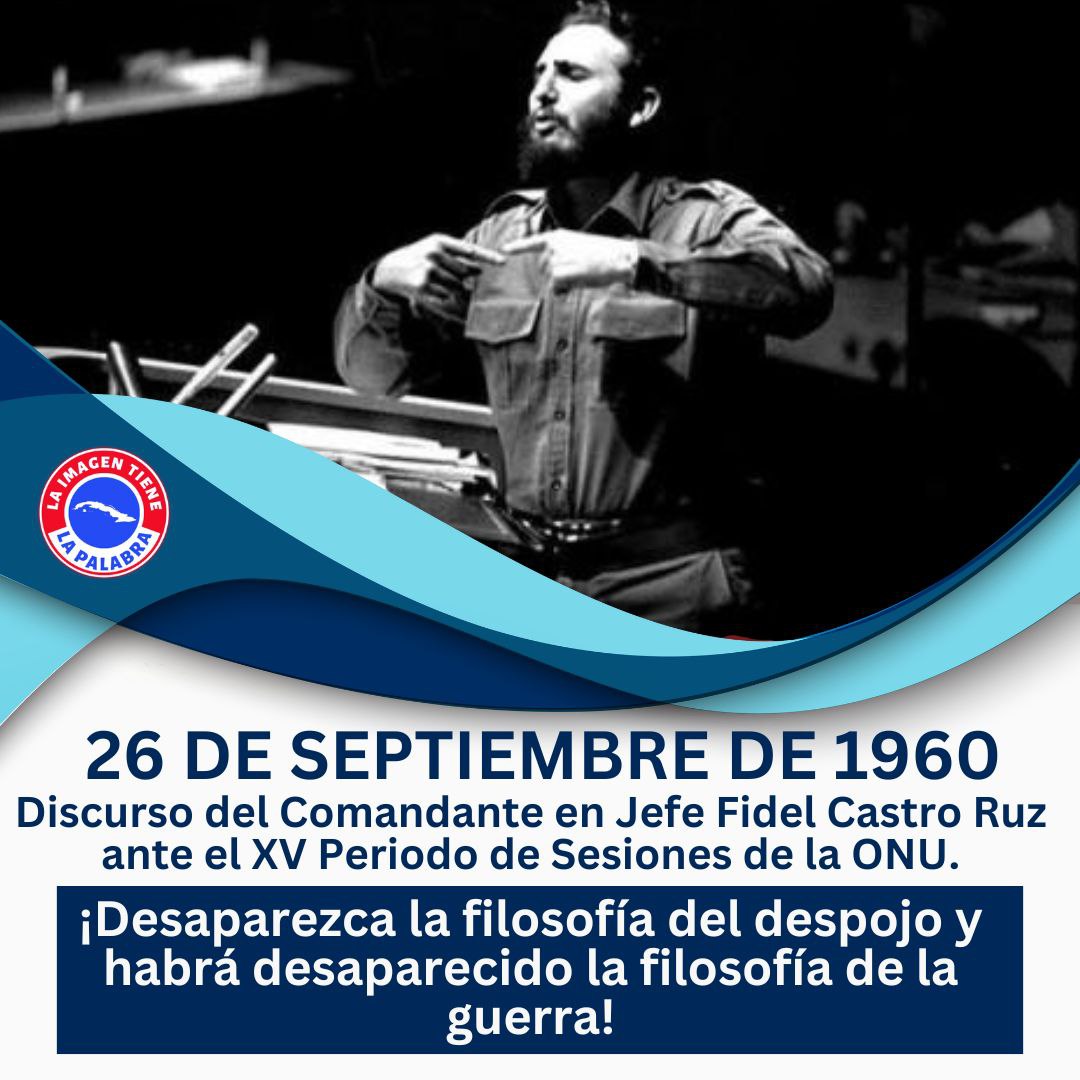 "Hay que desenmascarar a los que negocian con la guerra, a los que se enriquecen con la guerra. Hay que abrirle los ojos al mundo, y enseñarle quiénes son los que negocian con el destino de la humanidad..." #FidelPorSiempre #CubaViveEnSuHistoria 🇨🇺
#LaHabanaViveEnMí