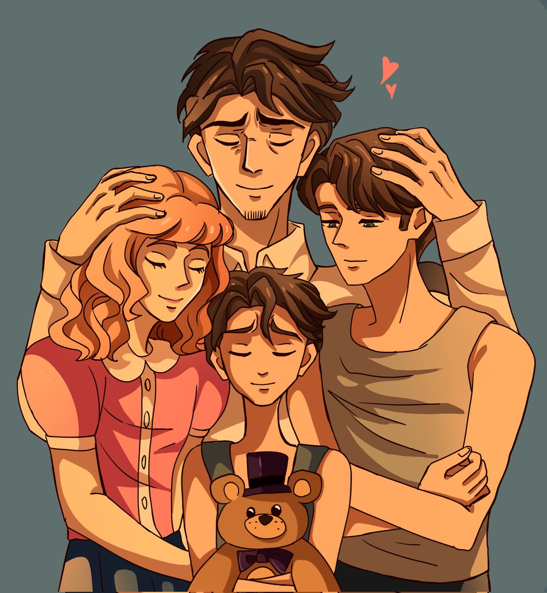 Afton Family !! 
My fav au
Send me your art! Looking for art moots 
<a href="/0fficialJim_/">Jimmy</a>  #ArtCommission #artmoots #foryoupage