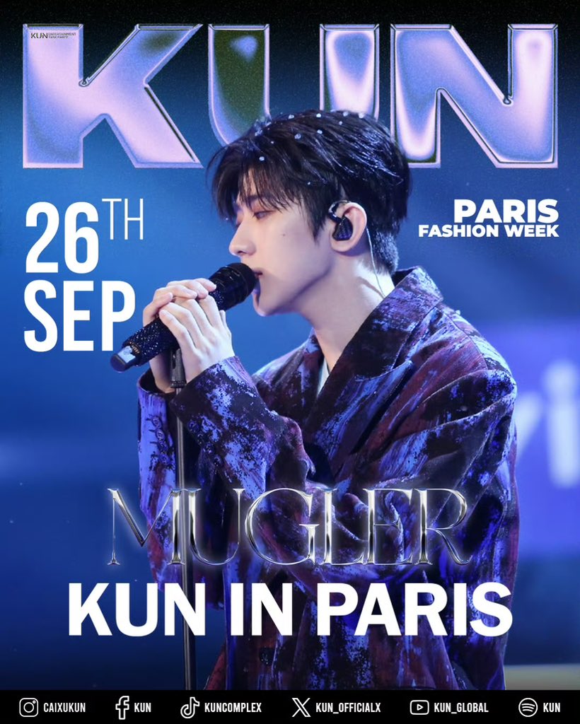 fionho78's tweet photo. incredible fashion sense

Mugler x KUN

KUN ENCHANTS PARIS
FASHION A-LIST
#KUNxMugler #mugler
#KUNatPFW2024
@kun_officialx @Mugler https://t.co/vqWhsLTFni
