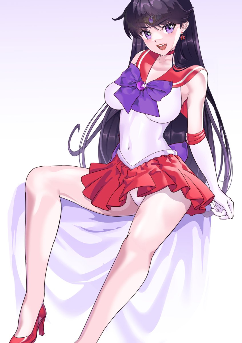 おはようございます❤(#^.^#)
マーズの素足と秋の空❤

#セーラーマーズ 